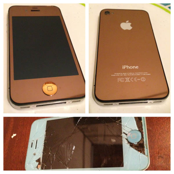 Custom Copper iPhone Case