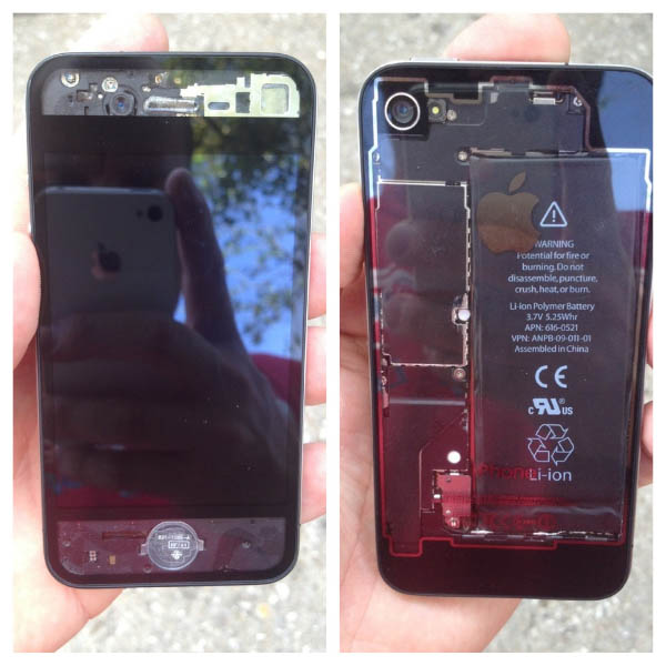 Clear Black Custom iPhone Case