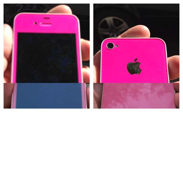 Hot Pink iPhone Custom Case