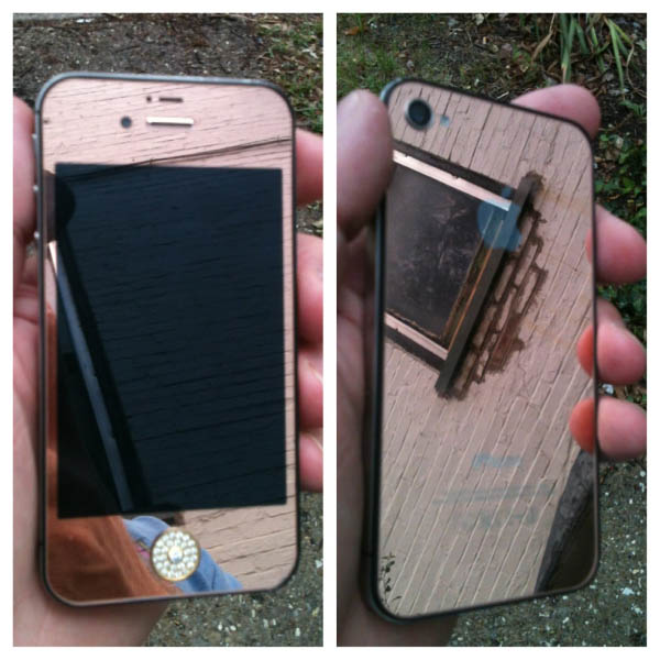 Wood Grain Custom iPhone Case