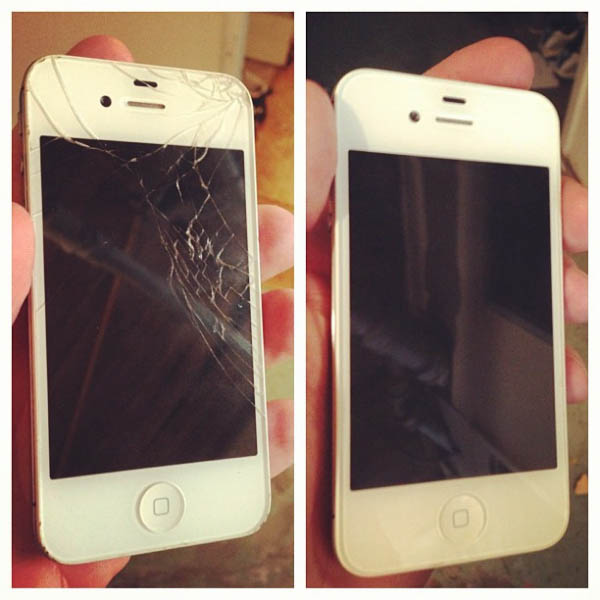 White iPhone Screen Repair